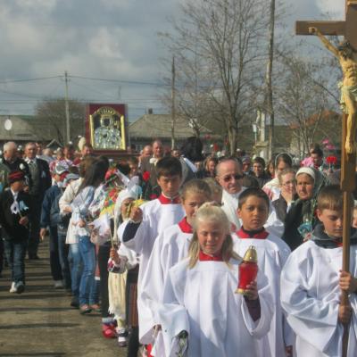 15-18 aprilie: Călugăreni: "Peregrinatio Mariae"