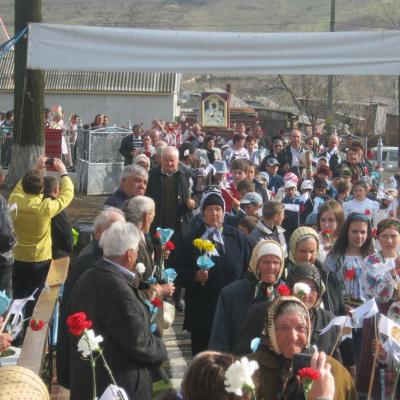 15-18 aprilie: Călugăreni: "Peregrinatio Mariae"