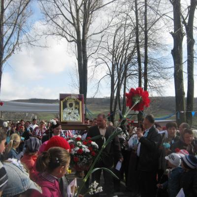 15-18 aprilie: Călugăreni: "Peregrinatio Mariae"