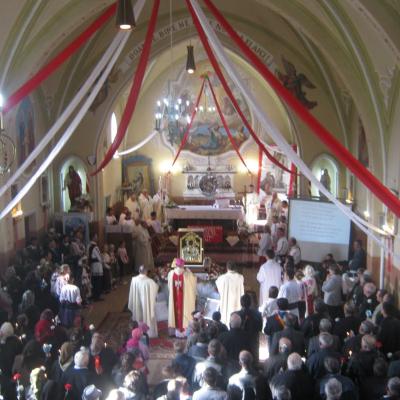 15-18 aprilie: Călugăreni: "Peregrinatio Mariae"
