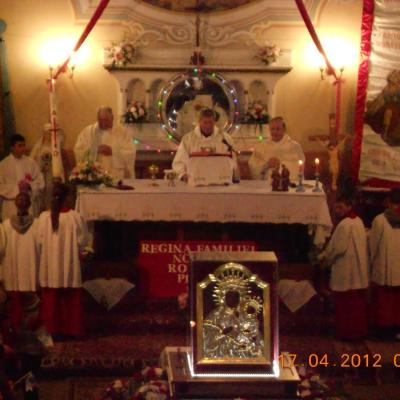 15-18 aprilie: Călugăreni: "Peregrinatio Mariae"