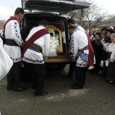 15-18 aprilie: Călugăreni: "Peregrinatio Mariae"