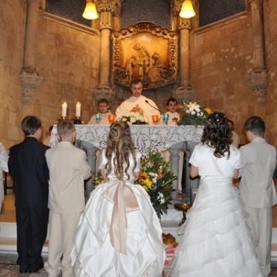 15 aprilie: Barcelona (Lleida): Prima Liturghie în limba română celebrată în bazilica "Sagrada Familia"