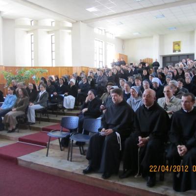 22 aprilie: Roman (ITRCF): Întâlnirea persoanelor consacrate din Dieceza de Iaşi