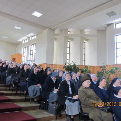 22 aprilie: Roman (ITRCF): Întâlnirea persoanelor consacrate din Dieceza de Iaşi