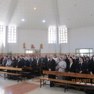22 aprilie: Roman (ITRCF): Întâlnirea persoanelor consacrate din Dieceza de Iaşi