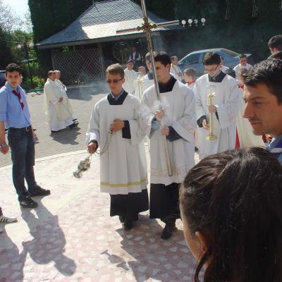26-29 aprilie: Bacău "Sfânta Cruce": "Peregrinatio Mariae" şi misiuni populare