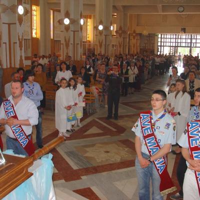 26-29 aprilie: Bacău "Sfânta Cruce": "Peregrinatio Mariae" şi misiuni populare