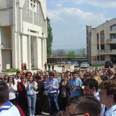 26-29 aprilie: Bacău "Sfânta Cruce": "Peregrinatio Mariae" şi misiuni populare