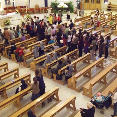 1 mai: Iaşi: Liturghie de mulţumire pentru împlinirea a 22 de ani de episcopat ai PS Petru Gherghel