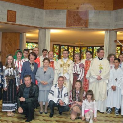1 mai: Pordenone: Sărbătoare în comunitatea catolică română