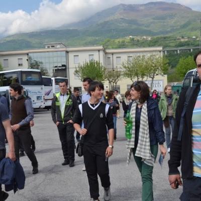 1 mai: Gransasso (Italia): Pelerinaj al unui grup de tineri români din Roma la sanctuarul "Sfântul Gabriel al Maicii Indurerate"