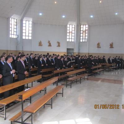 1 mai: Roman: Întâlnirea studenţilor din cadrul institutelor teologice din Dieceza de Iaşi