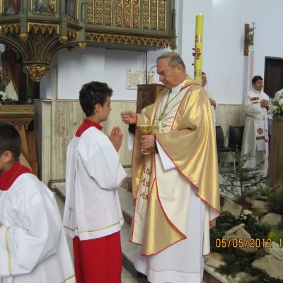 5 mai: Cacica: Întâlnirea profesorilor de la institutele teologice catolice din Iaşi şi Roman