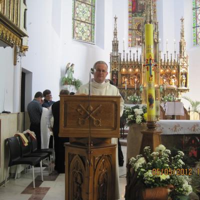 5 mai: Cacica: Întâlnirea profesorilor de la institutele teologice catolice din Iaşi şi Roman