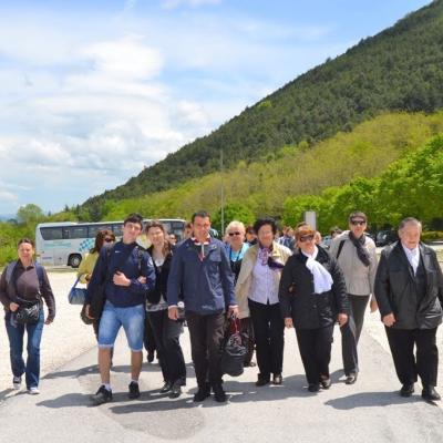 6 mai: Castelpetroso (IT): Românii de la Roma în pelerinaj la sanctuarul "Maica Domnului Îndurerată"