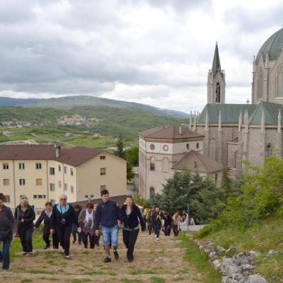 6 mai: Castelpetroso (IT): Românii de la Roma în pelerinaj la sanctuarul "Maica Domnului Îndurerată"