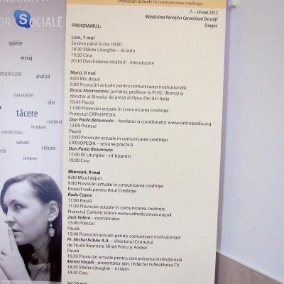 7-10 mai: Ciofliceni: Biserica şi comunicarea - provocări actuale