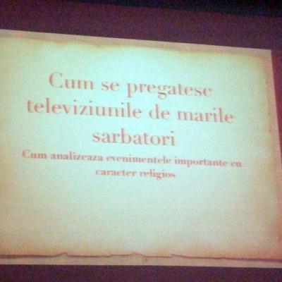 7-10 mai: Ciofliceni: Biserica şi comunicarea - provocări actuale
