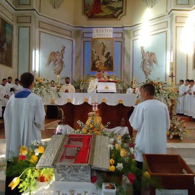 11-12 mai: Frumoasa: Celebrarea Zilei Bolnavului în prezenţa relicvei fericitului Ieremia