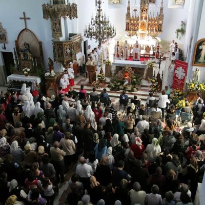 12 mai: Pelerinajul Bolnavilor la sanctuarul marian de la Cacica