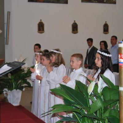 13 mai: Ladispoli: "Voi sunteţi prietenii mei". Prima Împărtăşanie