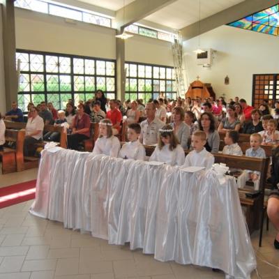 13 mai: Ladispoli: "Voi sunteţi prietenii mei". Prima Împărtăşanie