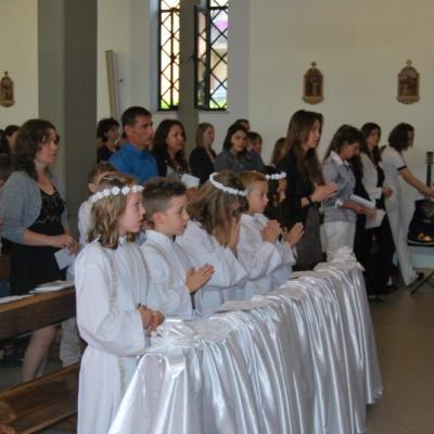 13 mai: Ladispoli: "Voi sunteţi prietenii mei". Prima Împărtăşanie