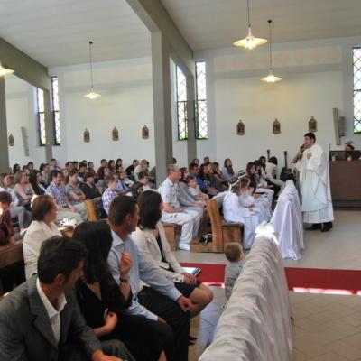 13 mai: Ladispoli: "Voi sunteţi prietenii mei". Prima Împărtăşanie