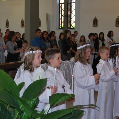 13 mai: Ladispoli: "Voi sunteţi prietenii mei". Prima Împărtăşanie