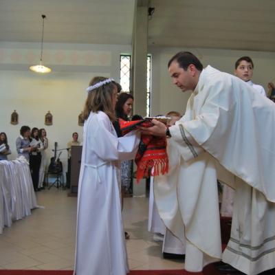 13 mai: Ladispoli: "Voi sunteţi prietenii mei". Prima Împărtăşanie