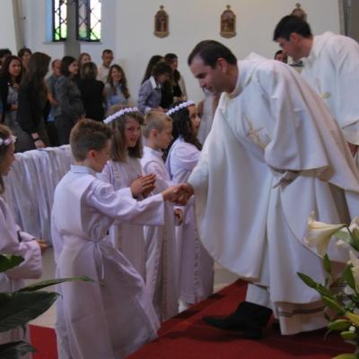 13 mai: Ladispoli: "Voi sunteţi prietenii mei". Prima Împărtăşanie