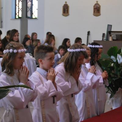 13 mai: Ladispoli: "Voi sunteţi prietenii mei". Prima Împărtăşanie