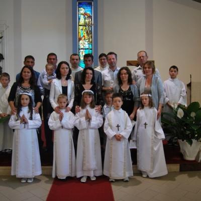 13 mai: Ladispoli: "Voi sunteţi prietenii mei". Prima Împărtăşanie