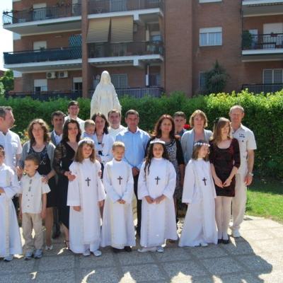 13 mai: Ladispoli: "Voi sunteţi prietenii mei". Prima Împărtăşanie