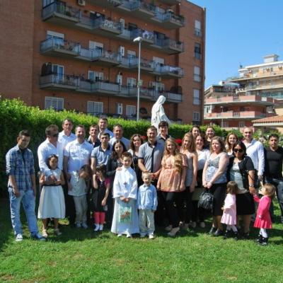 13 mai: Ladispoli: "Voi sunteţi prietenii mei". Prima Împărtăşanie
