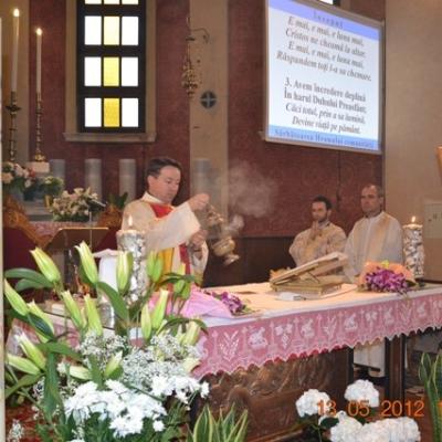 13 mai: Padova: Hramul comunităţii catolice române