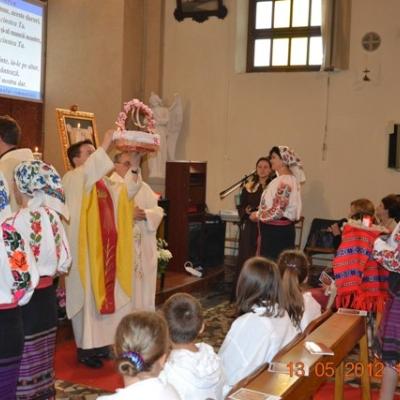 13 mai: Padova: Hramul comunităţii catolice române