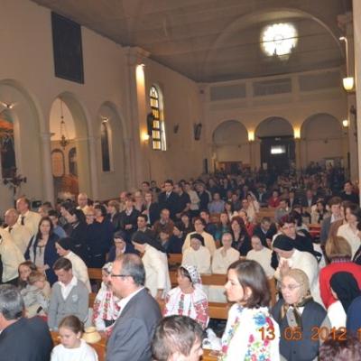 13 mai: Padova: Hramul comunităţii catolice române
