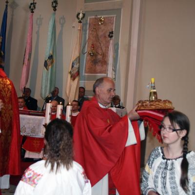 13 mai: Suceava: Hramul bisericii "Sfântul Ioan Nepomuk". Foto: Eduard Lucaci