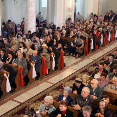 13 mai: Suceava: Hramul bisericii "Sfântul Ioan Nepomuk". Foto: Eduard Lucaci