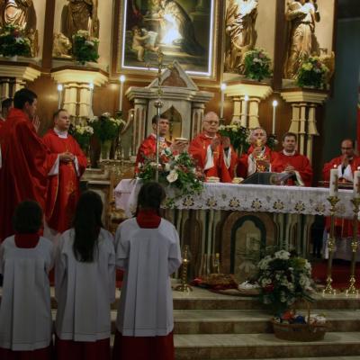 13 mai: Suceava: Hramul bisericii "Sfântul Ioan Nepomuk". Foto: Eduard Lucaci