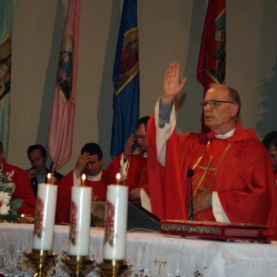 13 mai: Suceava: Hramul bisericii "Sfântul Ioan Nepomuk". Foto: Eduard Lucaci