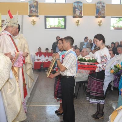 20 mai: Bacău (Şerbăneşti): Sfinţirea bisericii "Inima Neprihănită a Mariei"