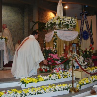 23 mai: Cesano: Primind vizita statuii sfintei Fecioare Maria de la Fatima