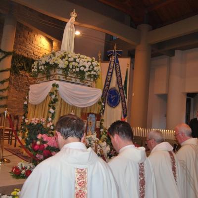 23 mai: Cesano: Primind vizita statuii sfintei Fecioare Maria de la Fatima