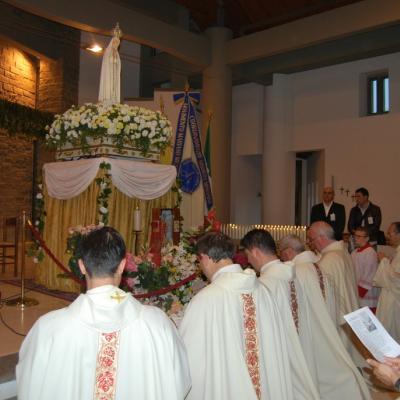 23 mai: Cesano: Primind vizita statuii sfintei Fecioare Maria de la Fatima