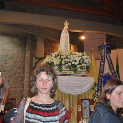23 mai: Cesano: Primind vizita statuii sfintei Fecioare Maria de la Fatima