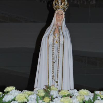 23 mai: Cesano: Primind vizita statuii sfintei Fecioare Maria de la Fatima