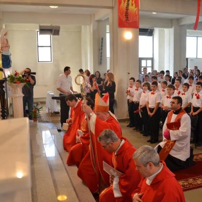 26 mai: Iaşi "Sfântul Anton de Padova": Sărbătoarea administrării Mirului